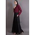 Dual colored Burka - A-line abaya Dual colored Burka - A-line abaya